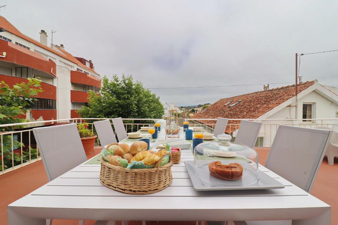 Casa Do Terraco Villa Sao Martinho do Porto Luaran gambar